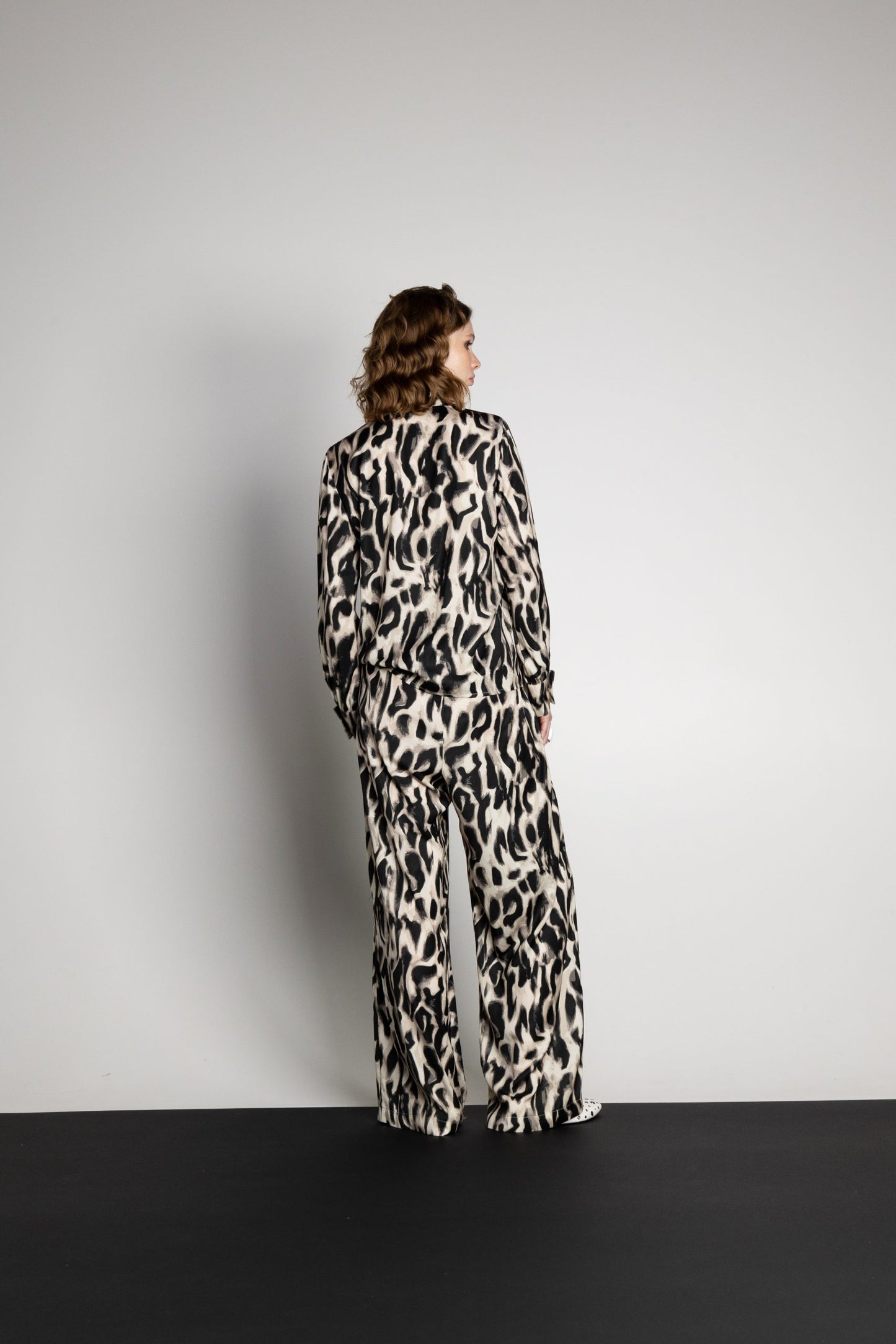 Camon Animal Print Pants