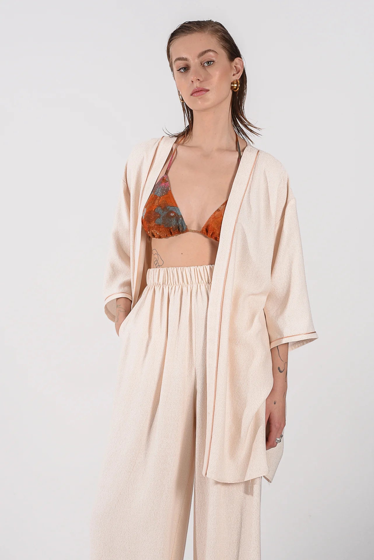 CHARLOTTE KIMONO CREAM