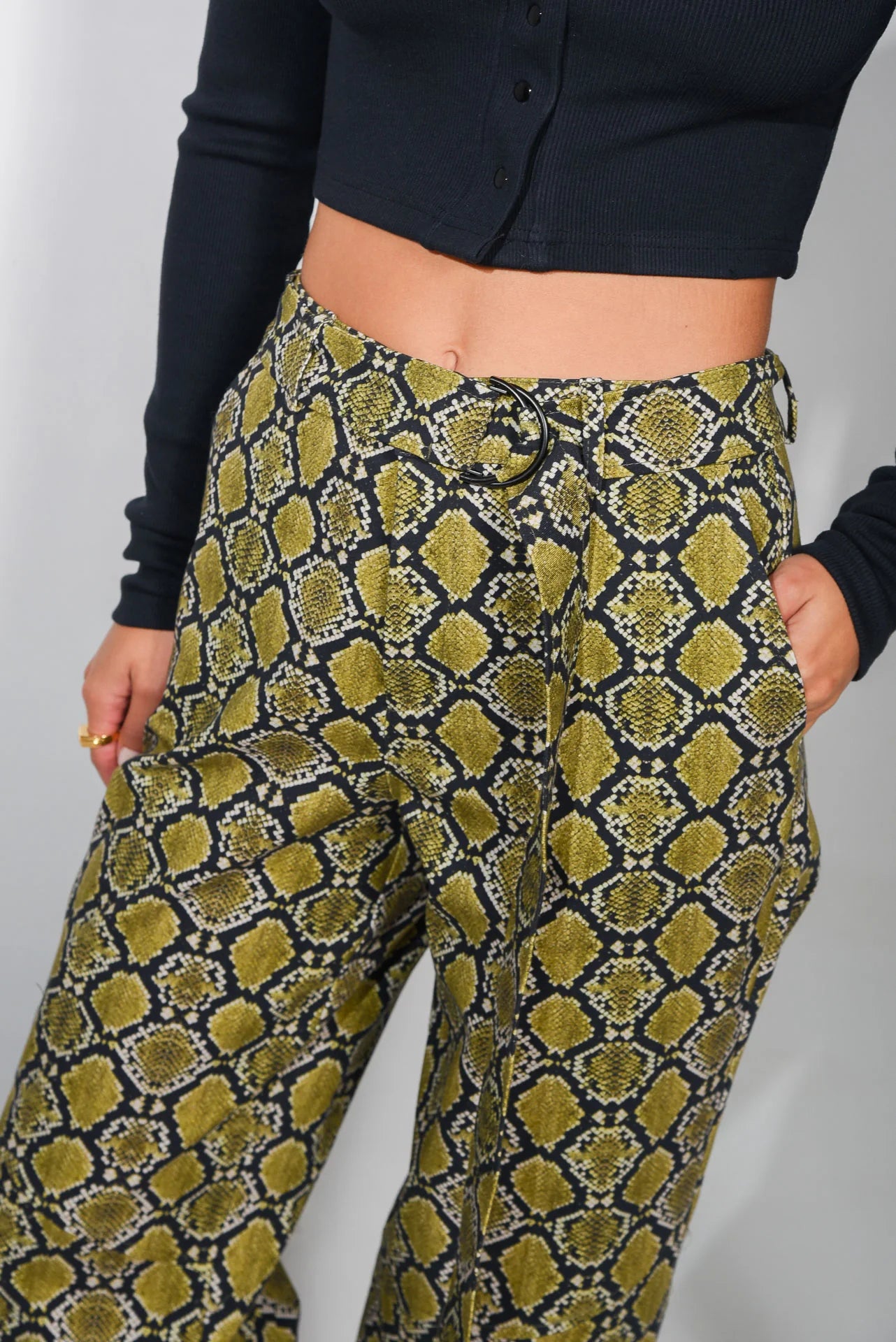 HABIT BELTED PANTS