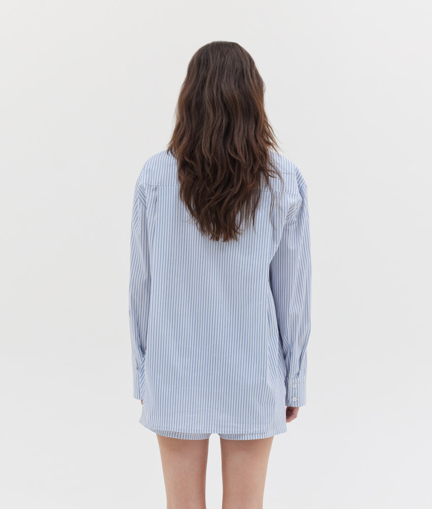 AGNES SHIRT CIEL STRIPES