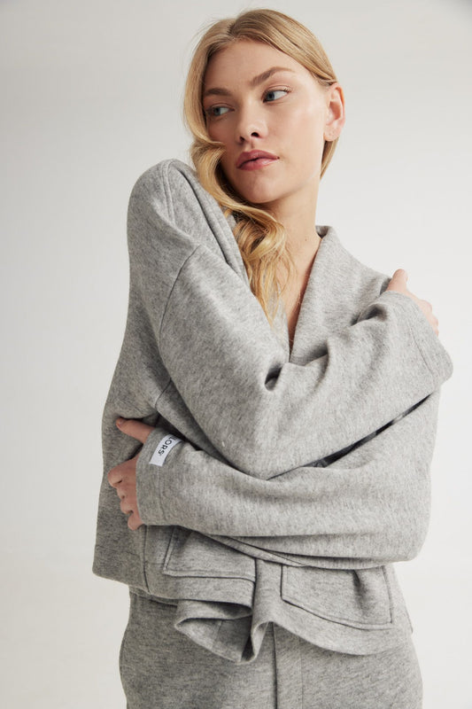 Snug Cardigan Grey