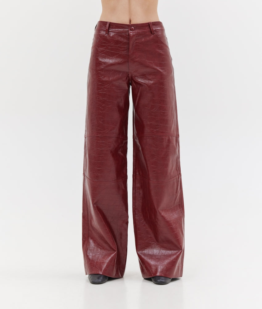 INAYA LEATHER PANTS