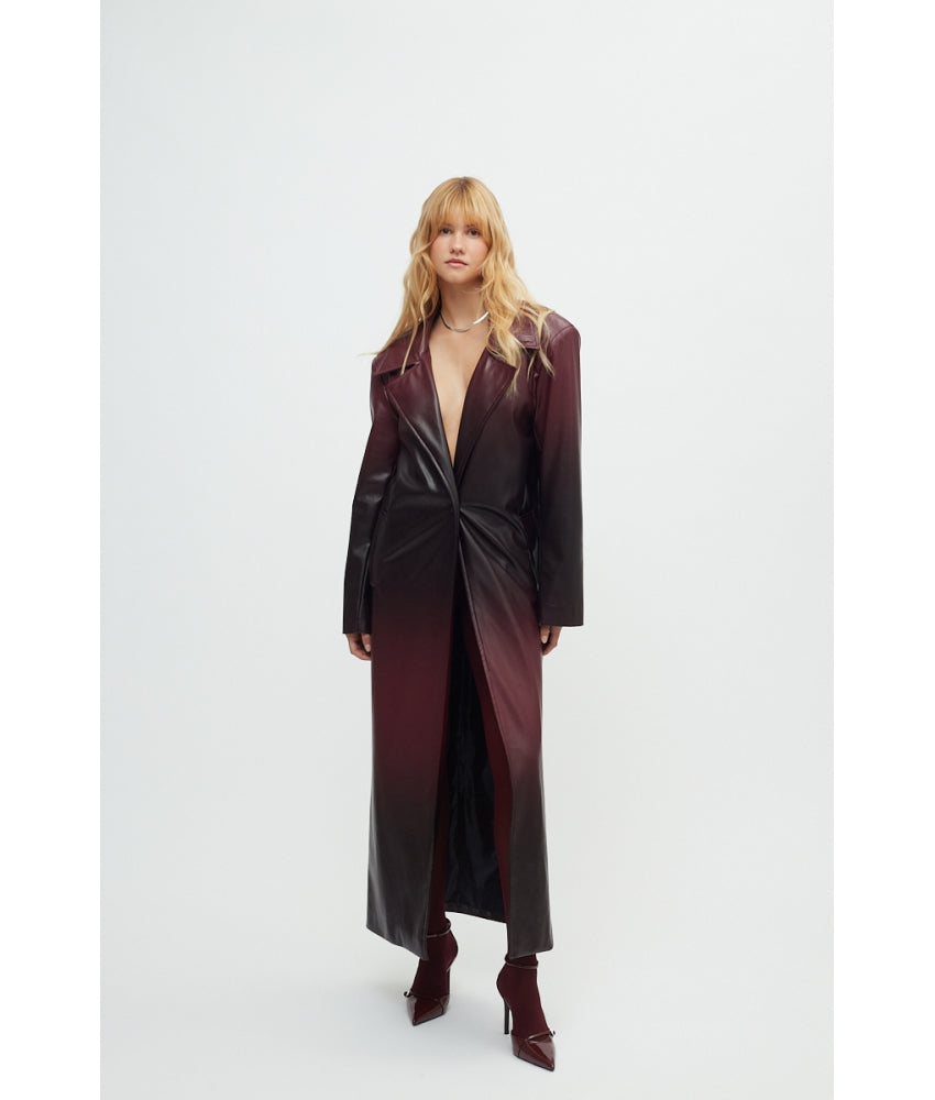 KIR ROYALE LEATHER COAT