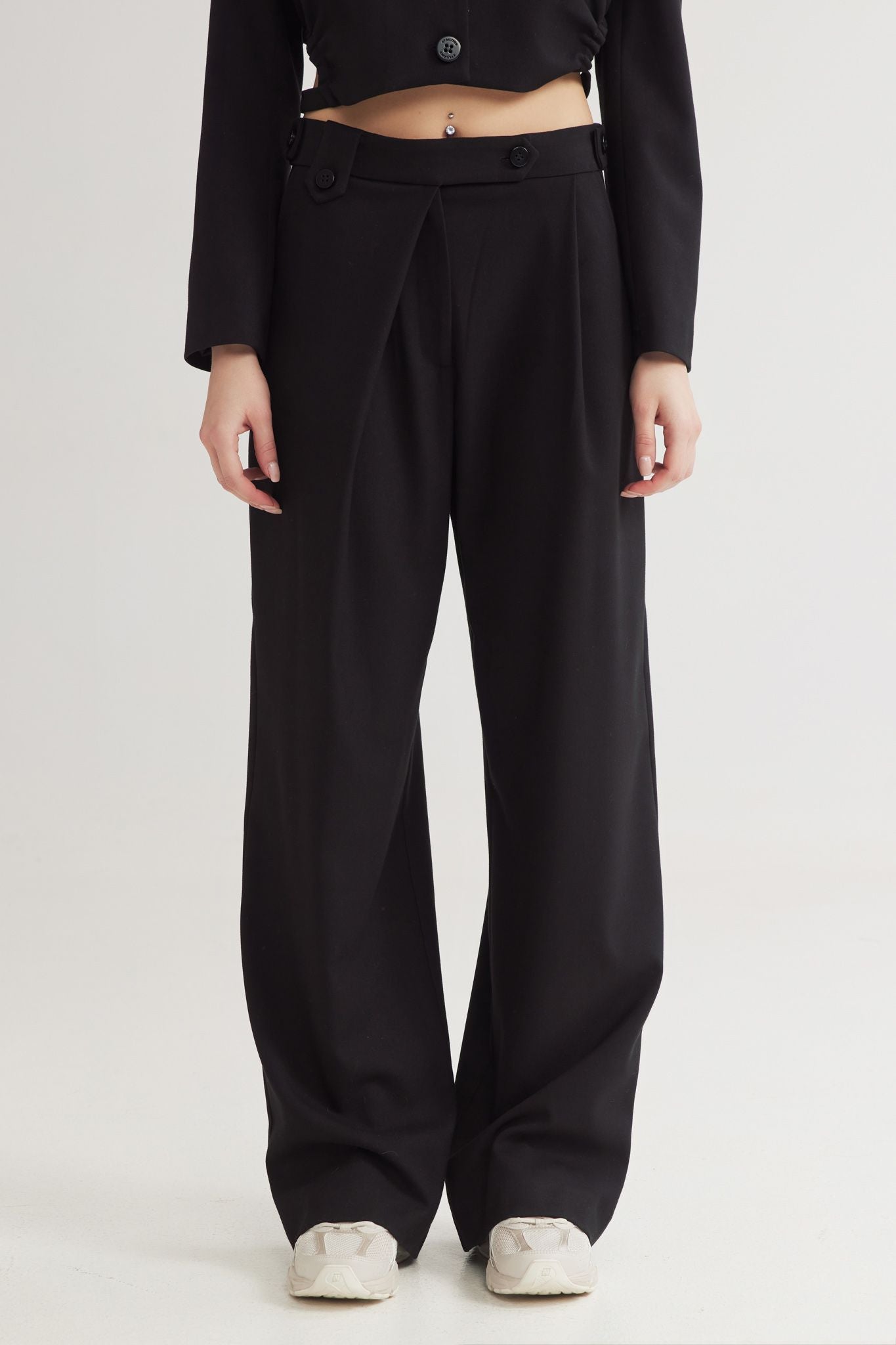 Blake Flare Pants Black